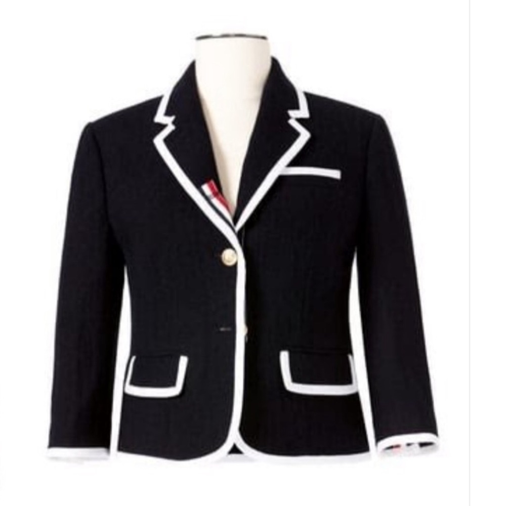 Thom Browne Neiman Marcus x Target navy blazer